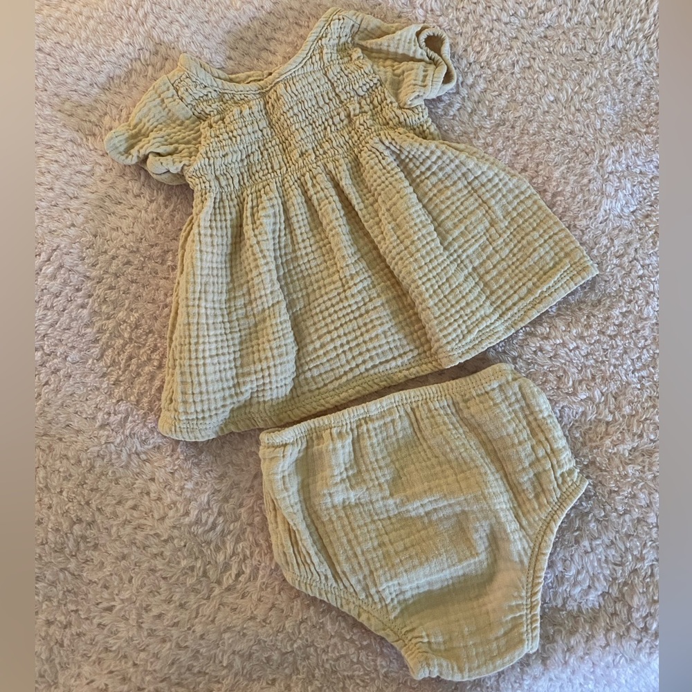 SOLD ❌❌ Darling Neutral Dress Set